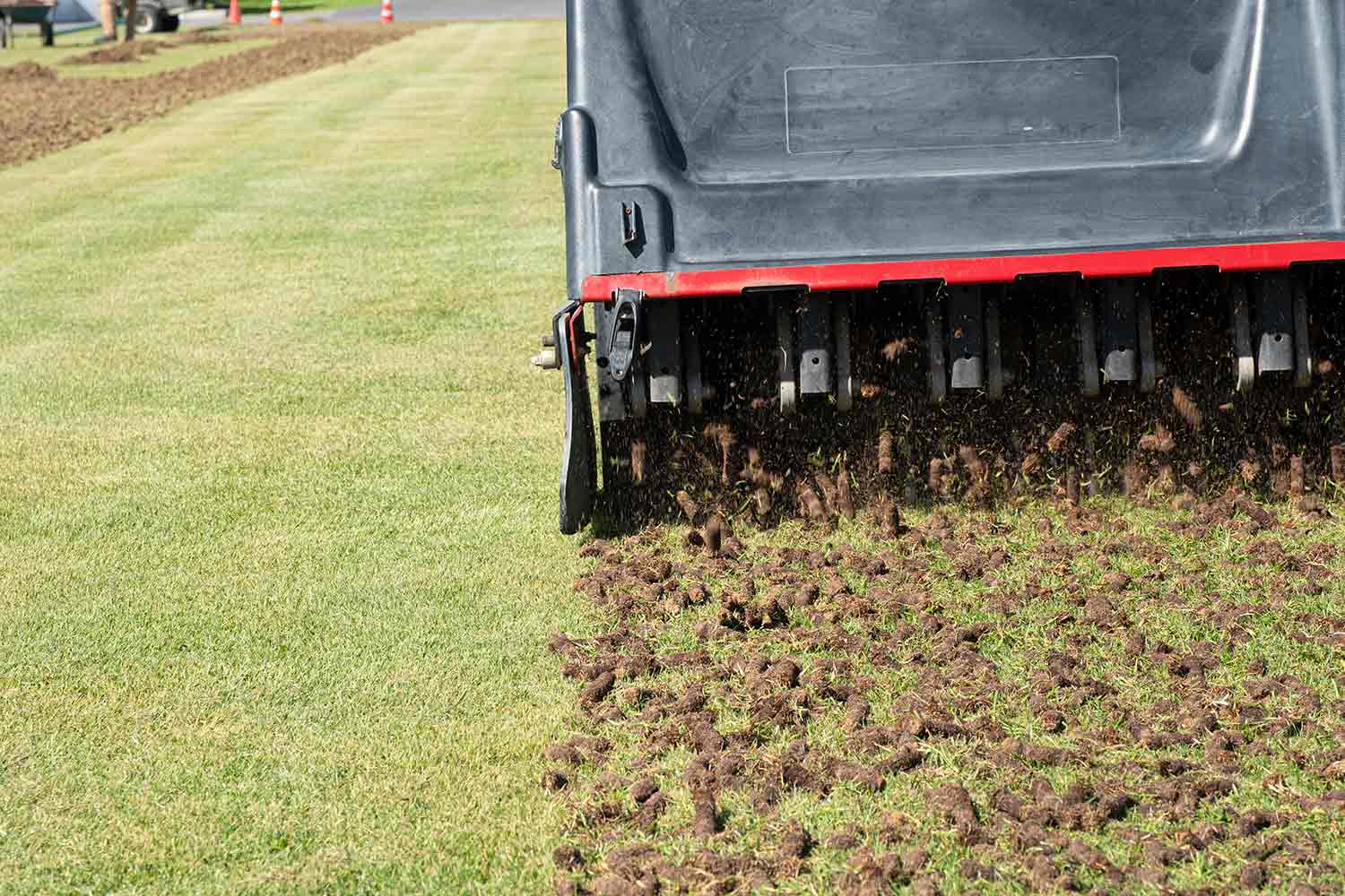 The Importance Of Core Aeration Liquid Aeration RDS Lawn Care