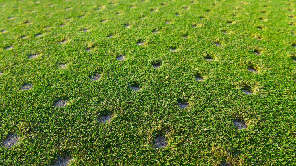 How to Fix a Lawn Full of Weeds & Mixed Grass | Fall Aeration & Seeding